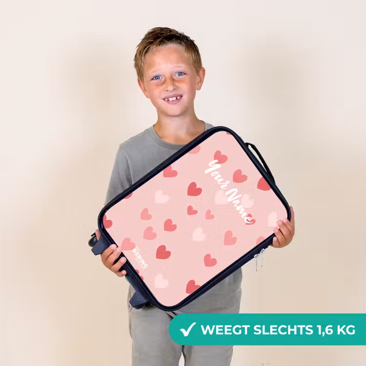 Hartjes Kinderkoffer - Zwart klein -sfeer4_NL