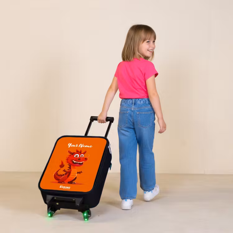 Horacio hotshot Kinderkoffer - Zwart klein -sfeer1