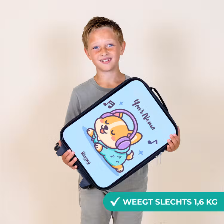 Kawai - Hond - Muziek Kinderkoffer - Zwart klein -sfeer4_NL