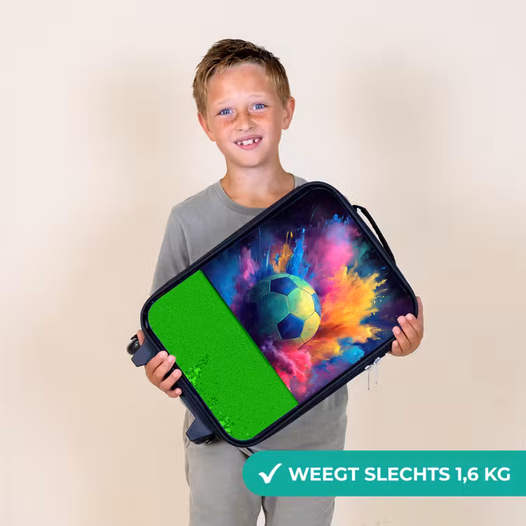 Neon - Bal - Kleurrijk Kinderkoffer - Zwart klein -sfeer4_NL