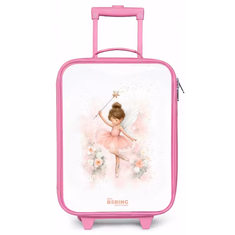 Ballerina fee in roze Kinderkoffer - Roze klein -zz3dotto