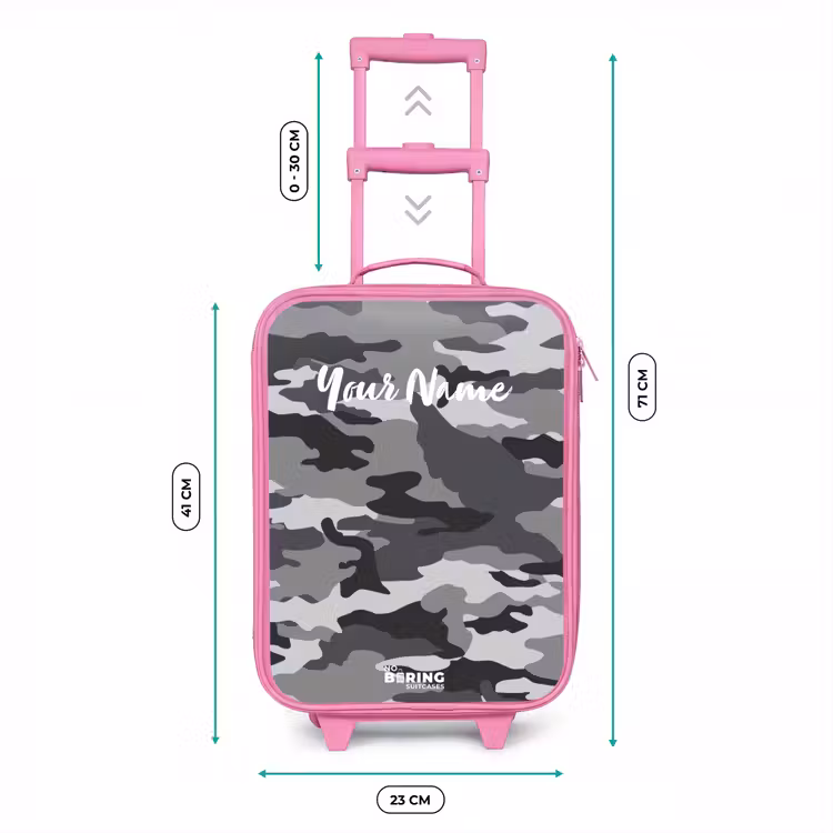 Camogrijs Kinderkoffer - Roze klein -productfoto_formaten