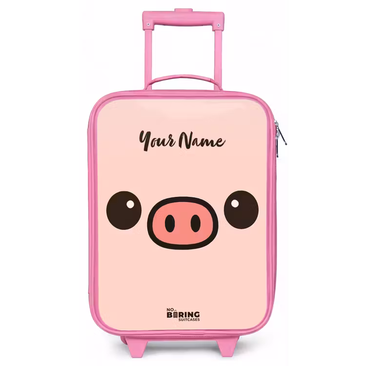 Kawai - Varken - Roze Kinderkoffer - Roze klein -zz3dotto