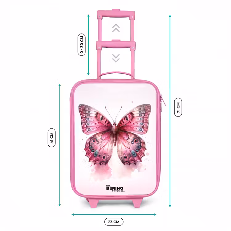 Mystieke monarch Kinderkoffer - Roze klein -productfoto_formaten