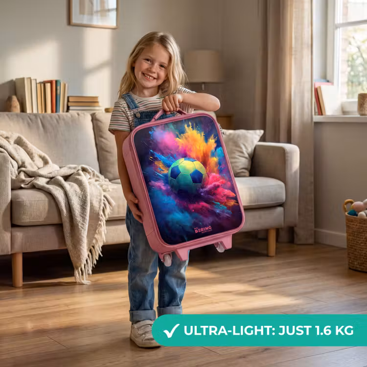Neon - Bal - Kleurrijk Kinderkoffer - Roze klein -sfeer2_EN