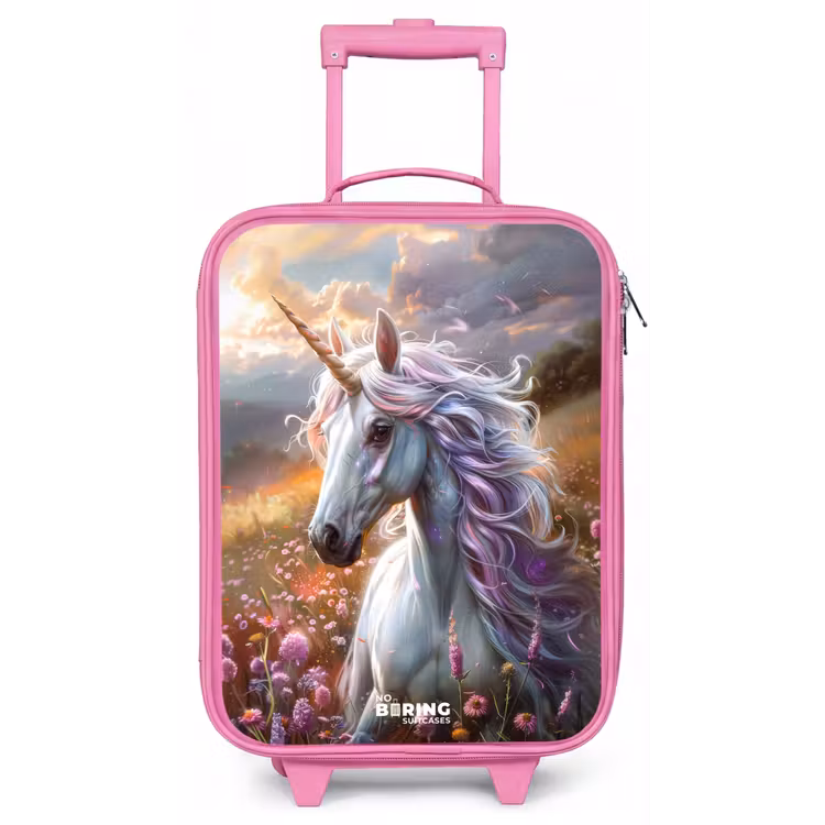 Pastel parelhoorn Kinderkoffer - Roze klein -zz3dotto