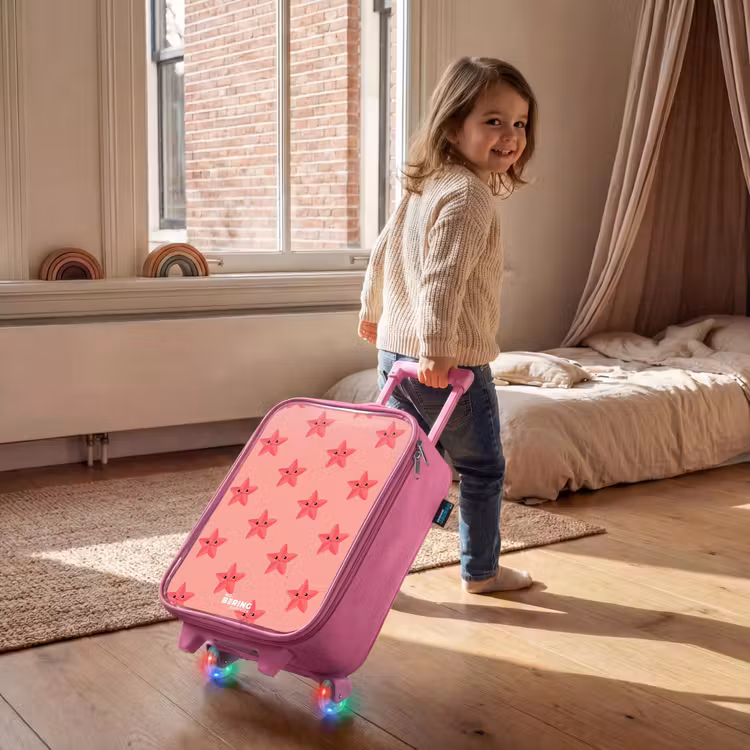 Zeester zandstorm Kinderkoffer - Roze klein -sfeer1