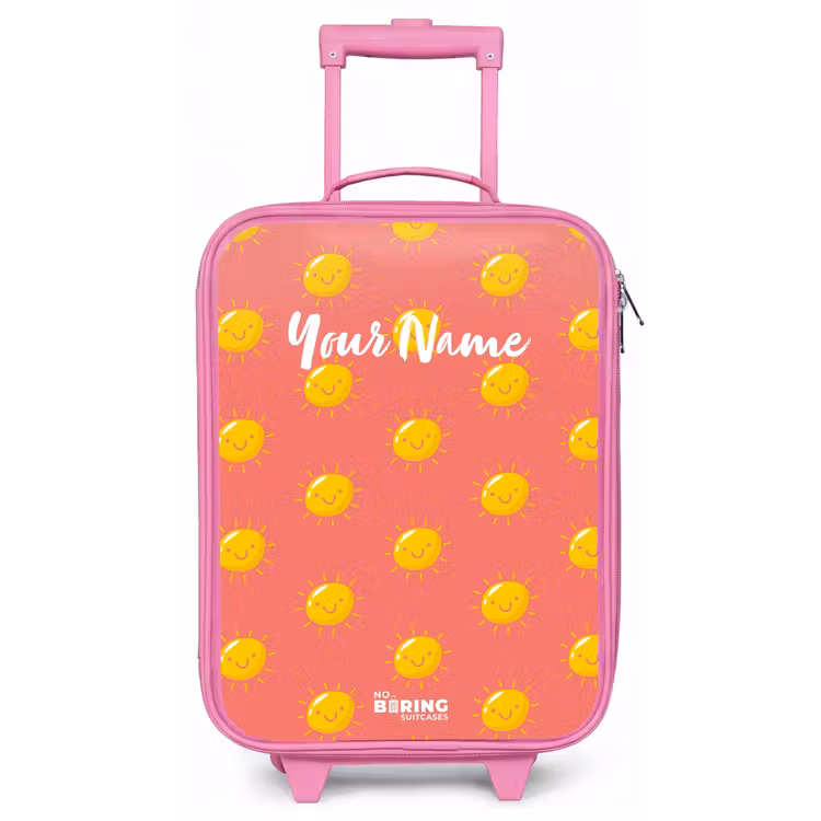 Sunny situation koraal Kinderkoffer - Roze klein -zz3dotto