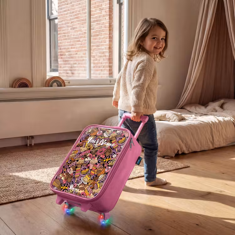 Sweet surprises Kinderkoffer - Roze klein -sfeer1