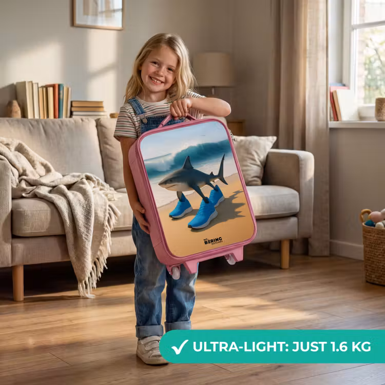Tralalero tralala Kinderkoffer - Roze klein -sfeer2_EN