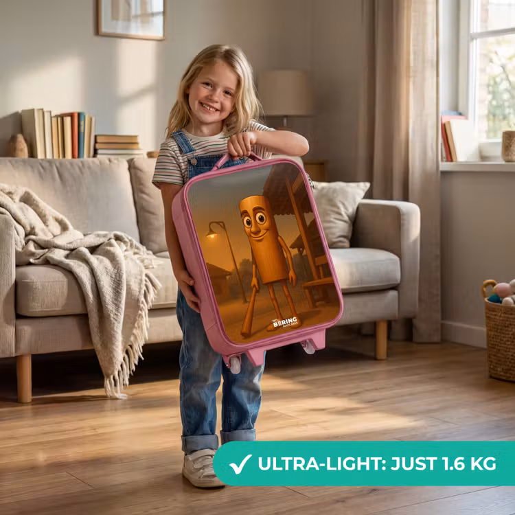 Tung Tung Tung Sahur Kinderkoffer - Roze klein -sfeer2_EN