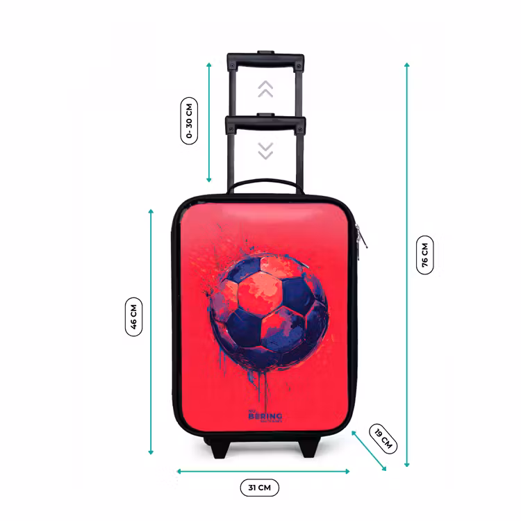 Voetbal - Verf - Blauw - Rood Kinderkoffer - Zwart klein -productfoto_formaten
