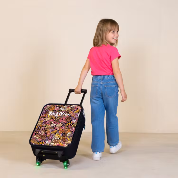 Sweet surprises Kinderkoffer - Zwart klein -sfeer1