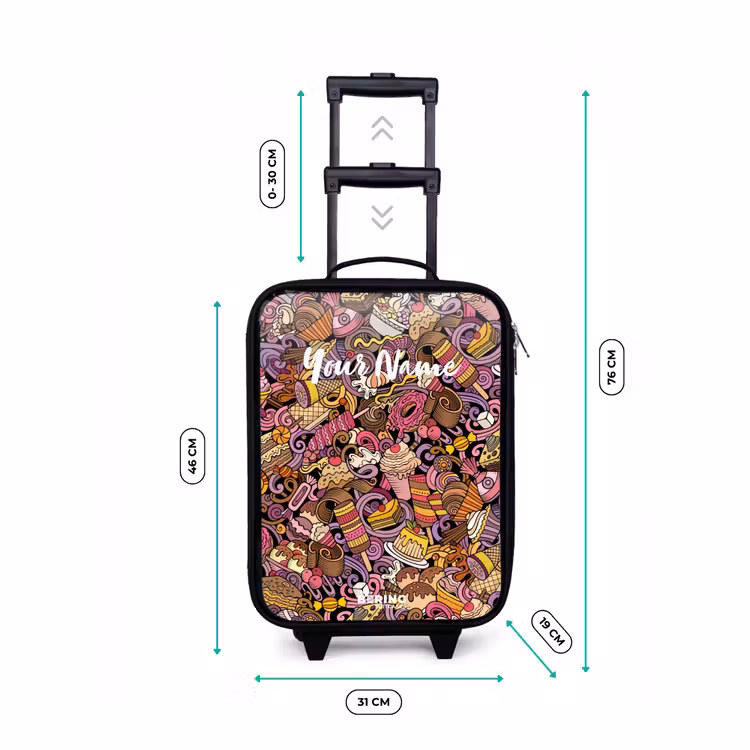 Sweet surprises Kinderkoffer - Zwart klein -productfoto_formaten