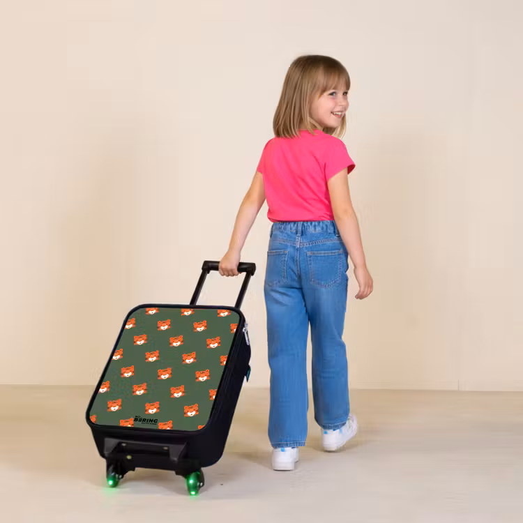 Tijger turbulentie Kinderkoffer - Zwart klein -sfeer1