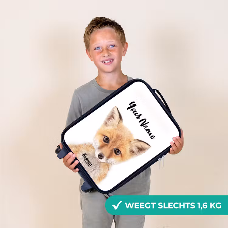 Vicky Vosje Kinderkoffer - Zwart klein -sfeer4_NL