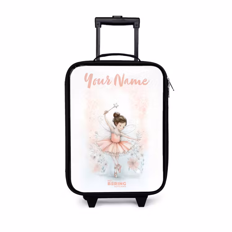 Ballerina - Elf - Fee Kinderkoffer - Zwart klein -3d