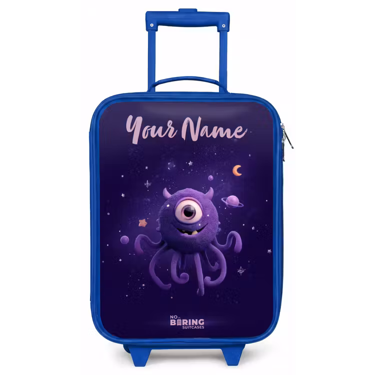 Kosmisch tentakelmonster Kinderkoffer - Blauw klein -zz3dotto