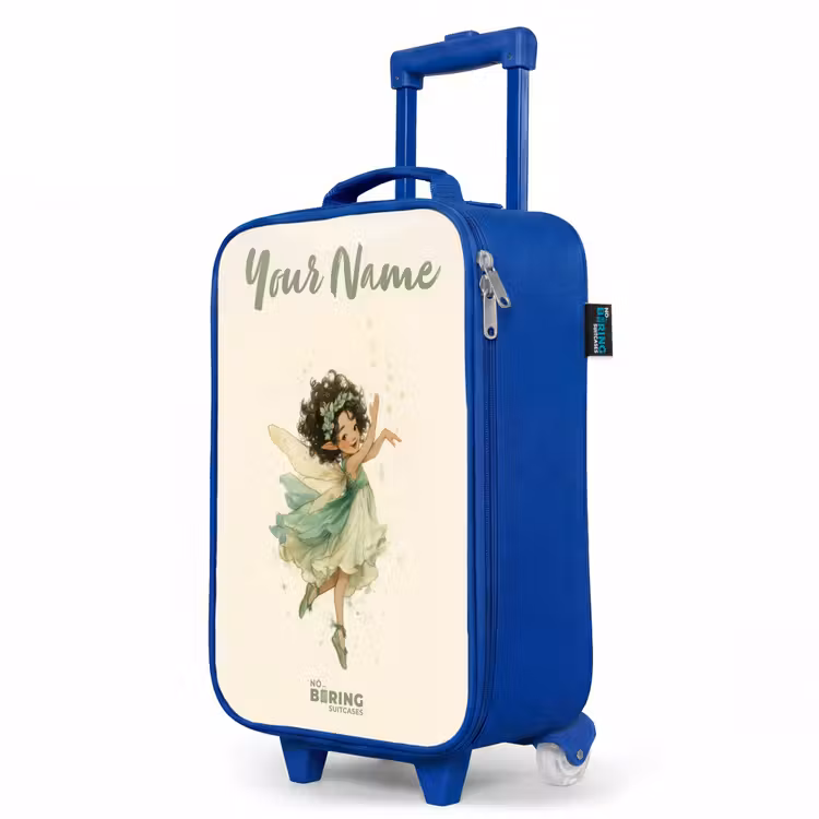 Dansende bosfee Kinderkoffer - Blauw klein -productfoto_schuin