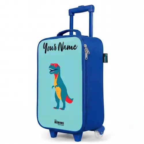 Dino - Dier - Zonnebril Kinderkoffer - Blauw klein -productfoto_schuin