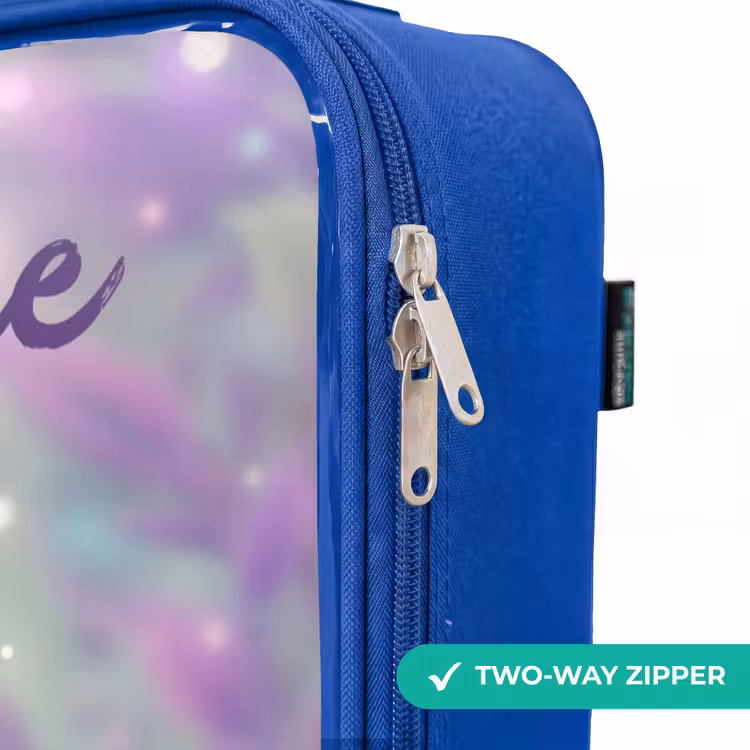 Elf - Tover - Magisch Kinderkoffer - Blauw klein -rits_EN