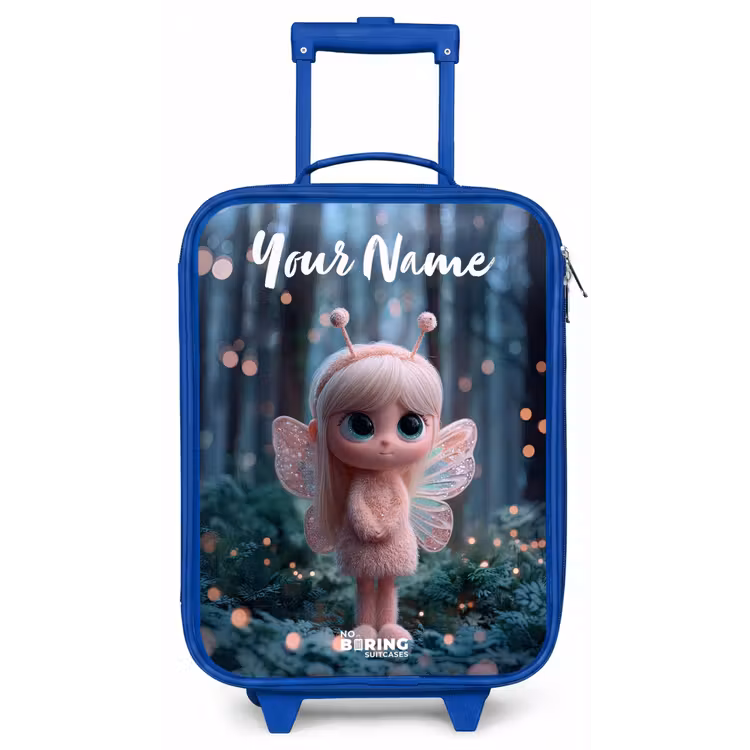 Fairy - Bos - Glitters Kinderkoffer - Blauw klein -zz3dotto