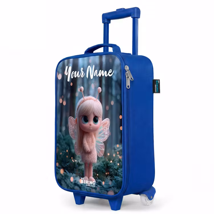 Fairy - Bos - Glitters Kinderkoffer - Blauw klein -productfoto_schuin