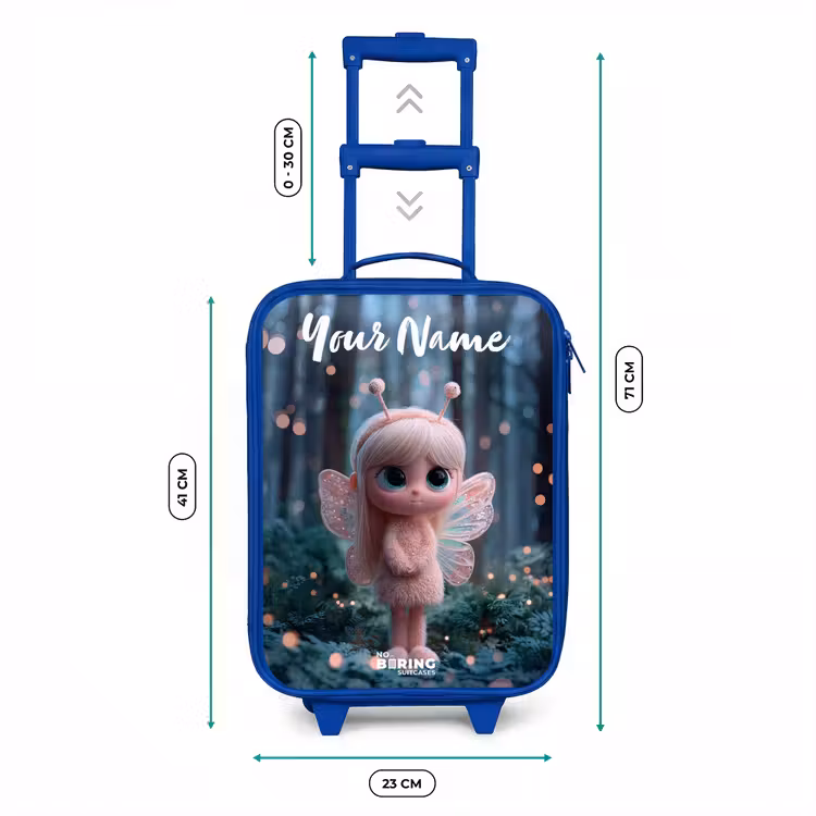Fairy - Bos - Glitters Kinderkoffer - Blauw klein -productfoto_formaten