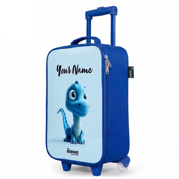 Blije Bronto Kinderkoffer - Blauw klein -productfoto_schuin