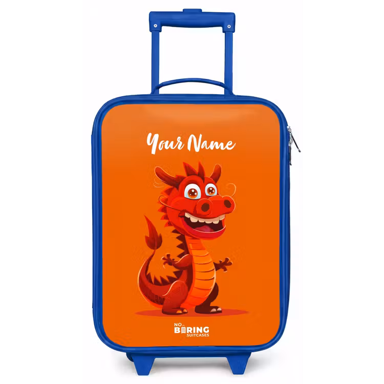 Horacio hotshot Kinderkoffer - Blauw klein -zz3dotto