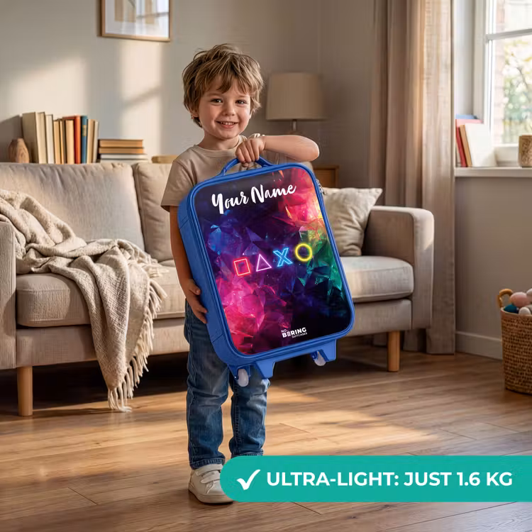Symbolen - Game - Kleurrijk Kinderkoffer - Blauw klein -sfeer2_EN