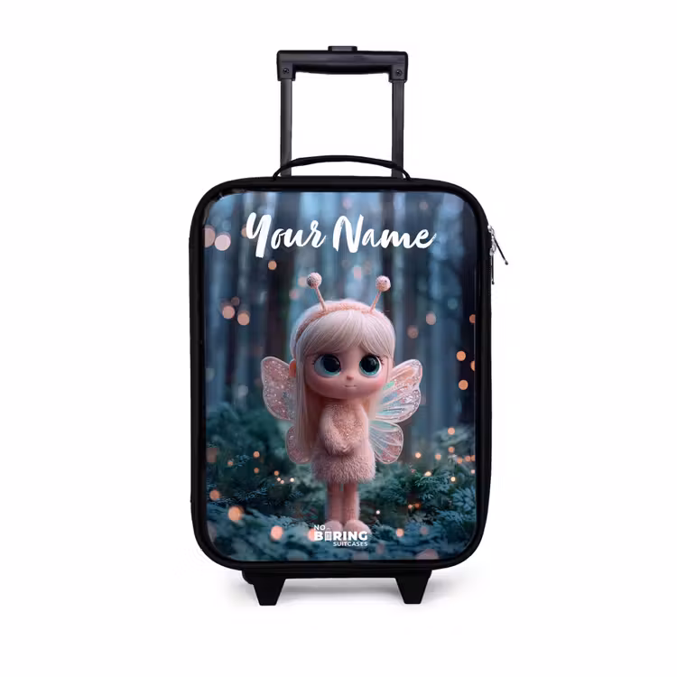 Fairy - Bos - Glitters Kinderkoffer - Zwart klein -3d