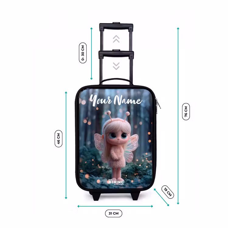 Fairy - Bos - Glitters Kinderkoffer - Zwart klein -productfoto_formaten