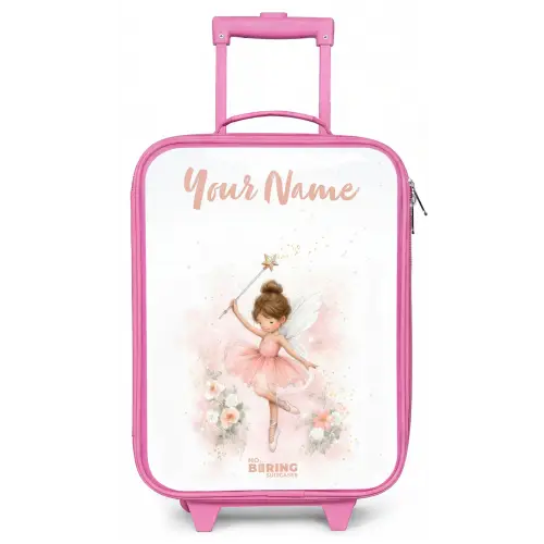 Ballerina fee in roze Kinderkoffer - Roze klein -zz3dotto