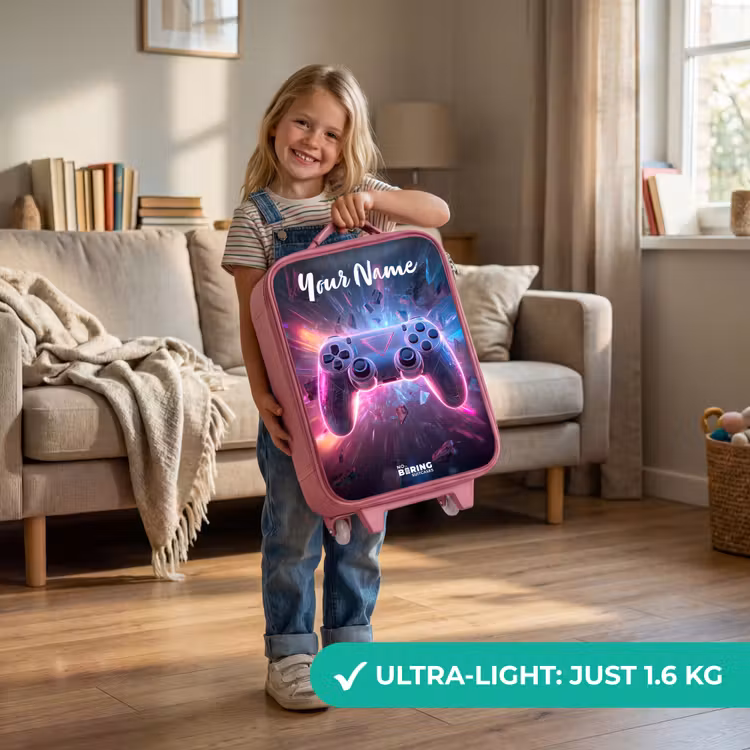 Controller - Neon - Game Kinderkoffer - Roze klein -sfeer2_EN