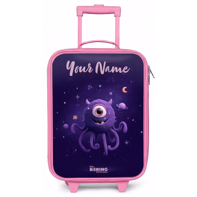 Kosmisch tentakelmonster Kinderkoffer - Roze klein -zz3dotto