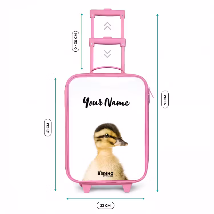 Daisy Duck Kinderkoffer - Roze klein -productfoto_formaten