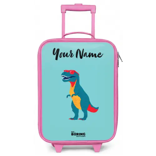 Dino - Dier - Zonnebril Kinderkoffer - Roze klein -zz3dotto