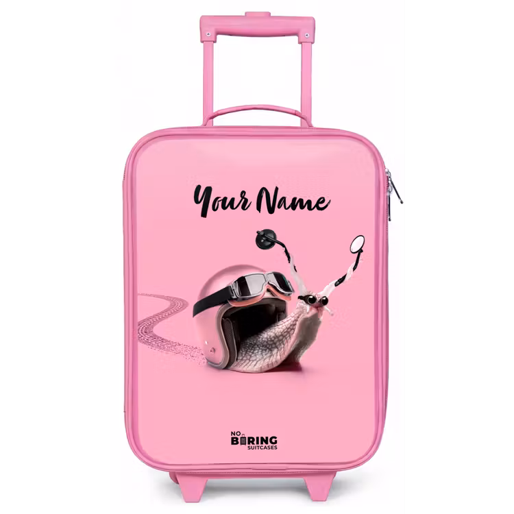 Escar-Go - Roze Kinderkoffer - Roze klein -zz3dotto