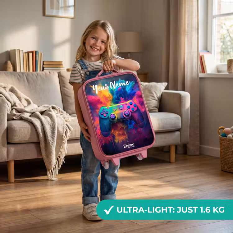 Game - Controller - Kleurrijk - Explosie Kinderkoffer - Roze klein -sfeer2_EN