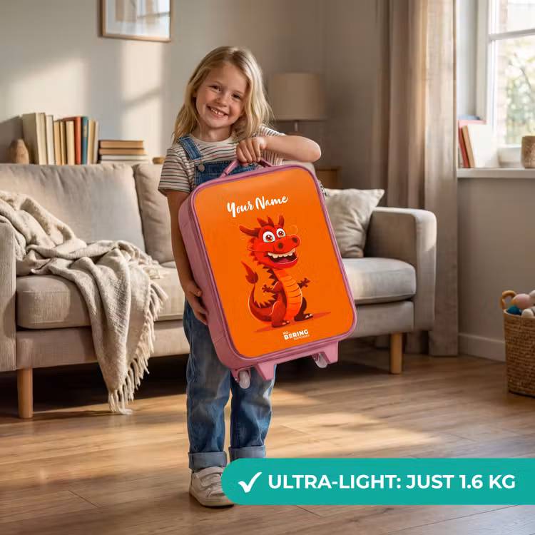 Horacio hotshot Kinderkoffer - Roze klein -sfeer2_EN