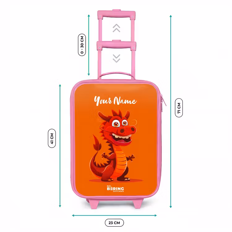 Horacio hotshot Kinderkoffer - Roze klein -productfoto_formaten