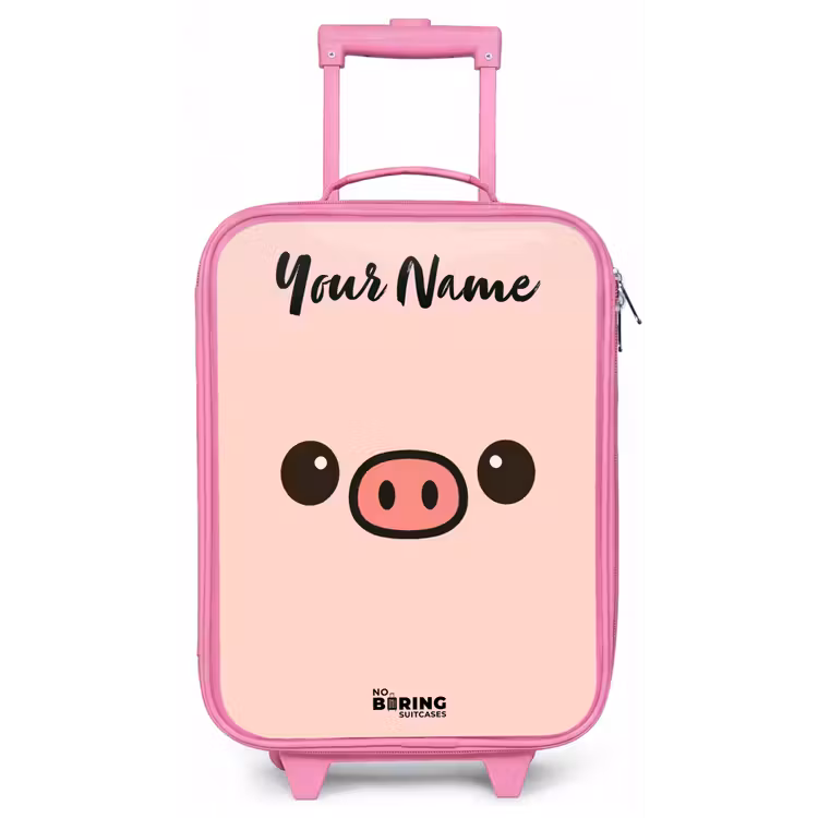 Kawai - Varken - Roze Kinderkoffer - Roze klein -zz3dotto