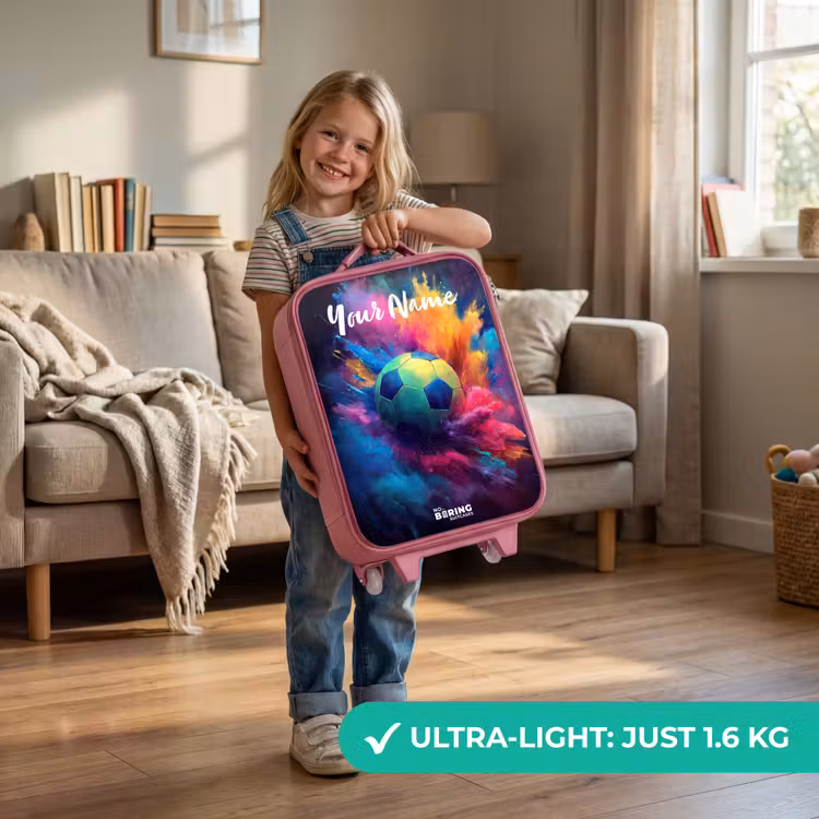 Neon - Bal - Kleurrijk Kinderkoffer - Roze klein -sfeer2_EN