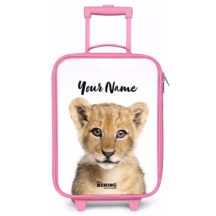 Winnie Welpje Kinderkoffer - Roze klein -zz3dotto