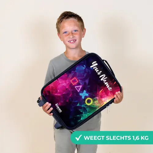 Symbolen - Game - Kleurrijk Kinderkoffer - Zwart klein -sfeer4_NL