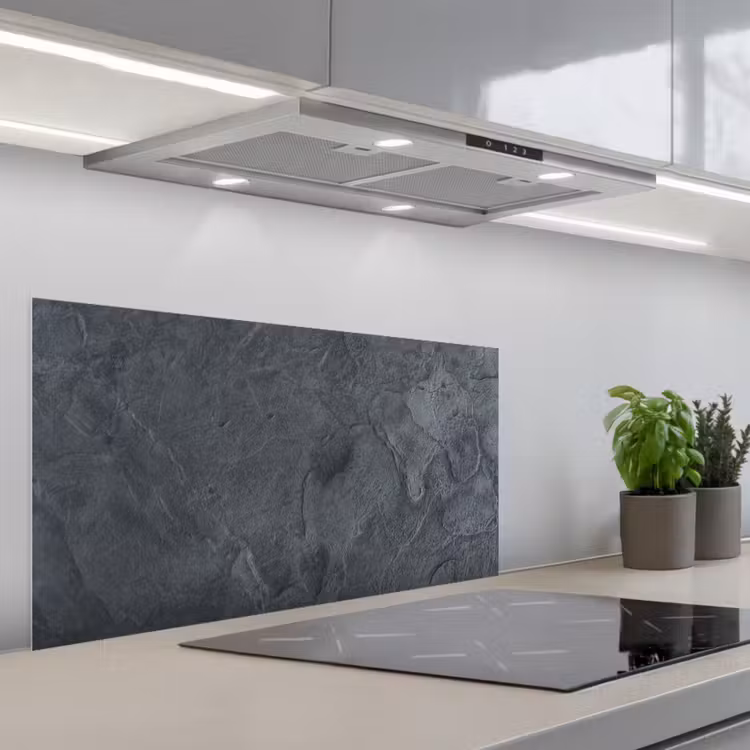 Oeroude Steenvertellingen keuken achterwand spatscherm middel -3d_schuin