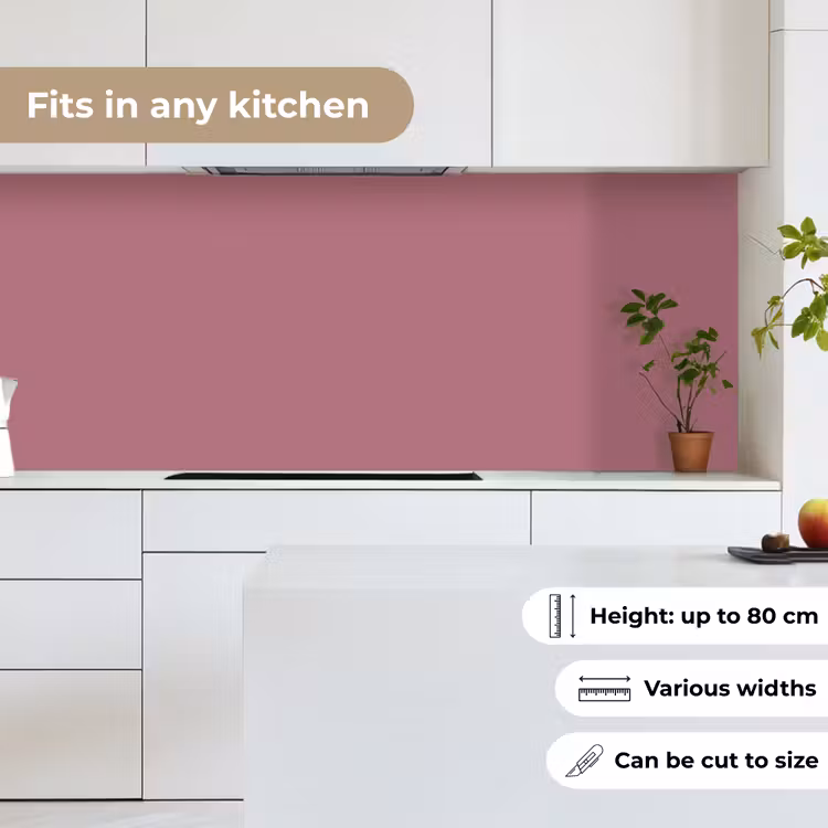 Antique - Mauve - Roze keuken achterwand 2 middel 871 -sfeer4_UK