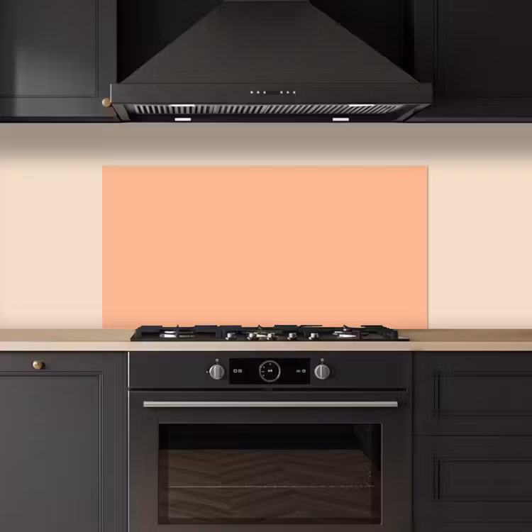 Abrikoos - Roze - Pastel - Effen - Kleur keuken achterwand spatscherm middel 899 -sfeer1