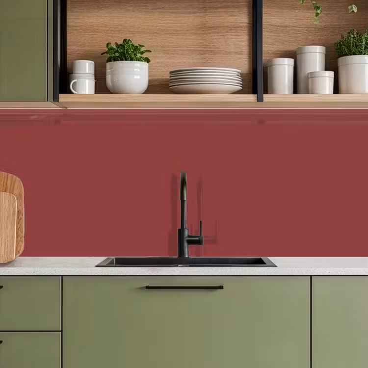 Barn - Antique - Rood keuken achterwand 2 middel 871 -sfeer3